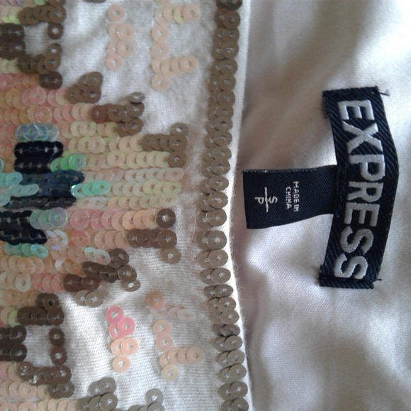 ❤Express sequined mini skirt - Picture 3 of 3